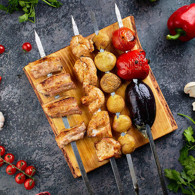 Шашлык из бараньих ребрышек в Ели-Пили по цене 800 ₽