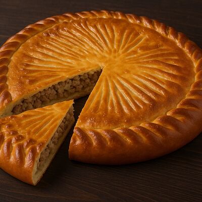 Пирог с фаршем в Дом Хлеба кафе-пекарня по цене 1000 ₽