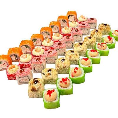 Сет Шеф-ассорти в Суши на дом по цене 2490 ₽