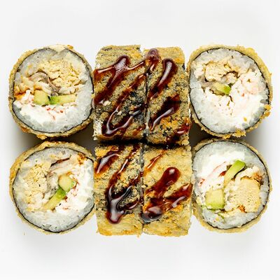 Ролл Асахи Угорь в Wasabi по цене 596 ₽