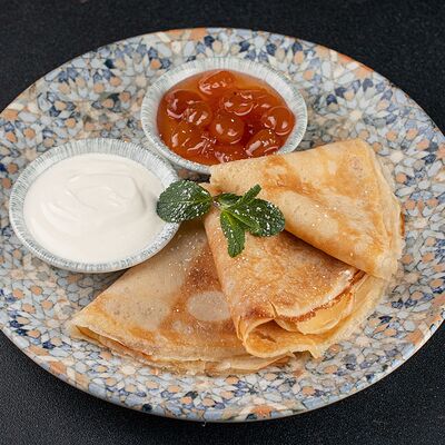 Домашние тонкие блиныв Оджахури по цене 350 ₽