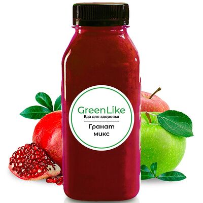 Сок Гранатовый микс в Green like по цене 320 ₽