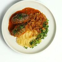 Котлеты Домашние со сложным гарниром в У Шефа