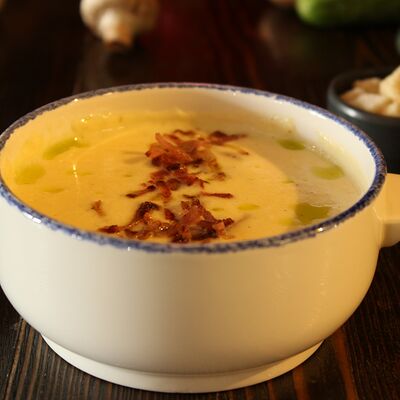 Сырный суп с беконом в Billy McDaniel по цене 460 ₽