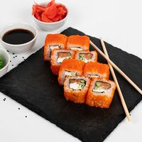 Калифорния с мурманским лососем в Banbo