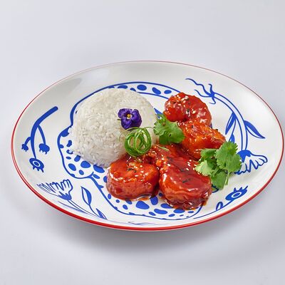 Креветки по-сычуаньски в WU SHU по цене 790 ₽