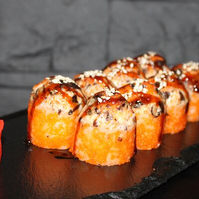 Запеченный с угрем в Суши Пати по цене 580 ₽