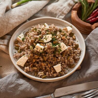 Зеленая гречка с сыром в Debaton по цене 162