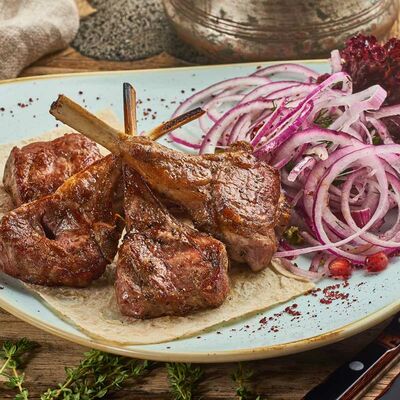 Антрекот из баранины в Альбатрос по цене 900 ₽