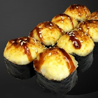 Запеченный ролл с мидиями в Суши Max по цене 320