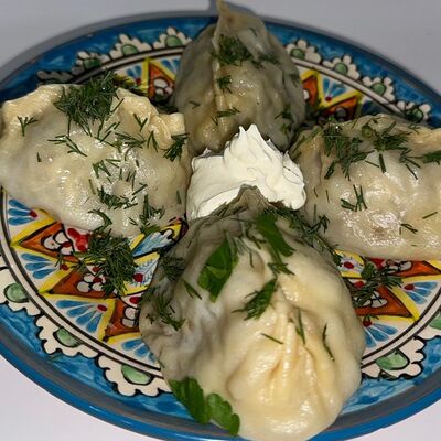 Манты с говядиной в Adana Kebab по цене 450 ₽