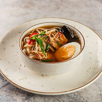 Рамен с курицей в Биродром и Панчетта