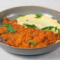 Немецкий шницель в Луиджи & Тосё