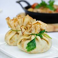Блинчики мешочки в Гостиный дом