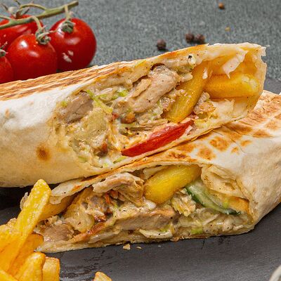 Шаурма Экстра с курицейв Pro kebab по цене 450 ₽