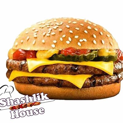 Двойной чизбургер в Shashlik House по цене 352 ₽