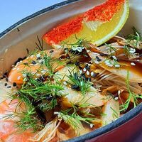 Креветки пивные в остро-сладком соусе в Iago