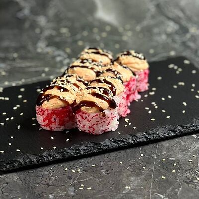 Краб под спайси в ДАБЛ Роллы Пицца по цене 649 ₽