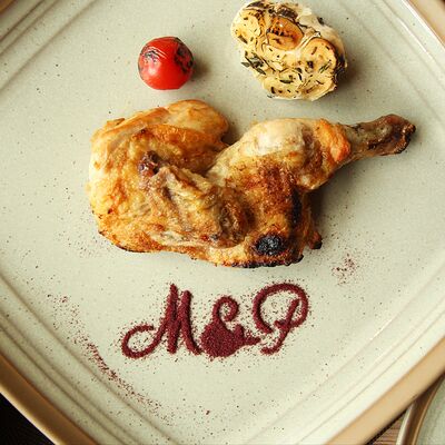 Половина цыпленка на гриле в Мясо & Рыба по цене 540 ₽