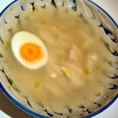 Куриный бульон с орзо в АFINA по цене 550 ₽