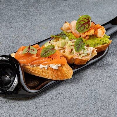 Ассорти брускетт в Море Есть по цене 950 ₽