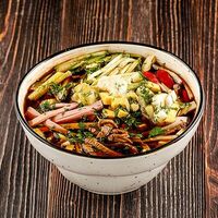 Окрошка мясная на квасе в У Ханумы