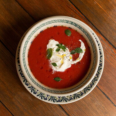 Гаспачо со Страчателлой в Сыроварня по цене 590