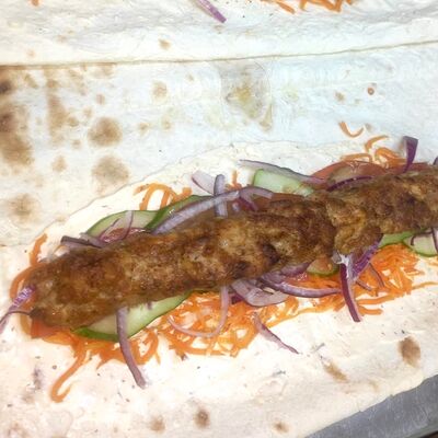 Люля из курицы в лавашев Doner Time Shawarma по цене 378 ₽