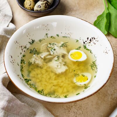 Куриный суп в Nonna bonna по цене 380 ₽