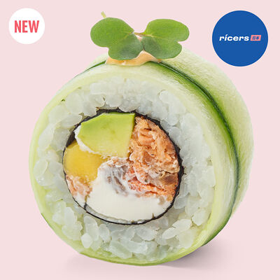 Фреш ролл с запечённым лососем в Ricers по цене 540
