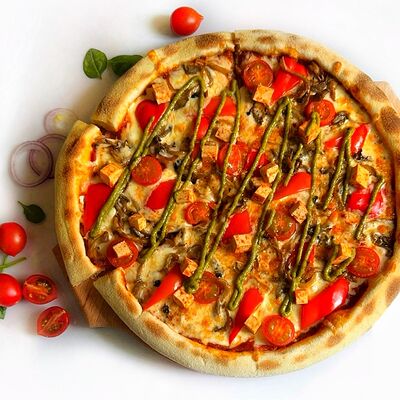 С вешенками и тофу в Вместе Pizza по цене 600 ₽