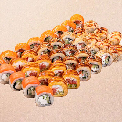 Сет Лососевая вечеринка в Оригами по цене 2399 ₽