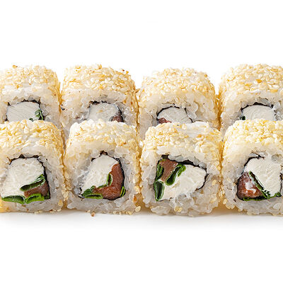 Ролл Филадельфия в кунжуте в Sunrise по цене 388 ₽