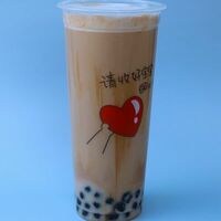 Латте бабл в BubbleKat bubble tea