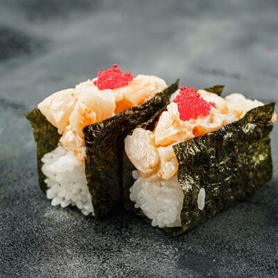 Гунканы с креветкой в Филадельфия по цене 384 ₽