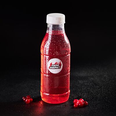 Натуральный морс из клюквы в Папа жарит по цене 3 р.