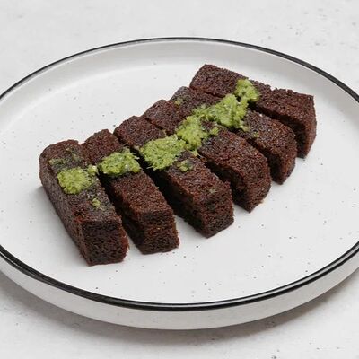 Гренки из бородинского хлебав Амстердам по цене 245 ₽