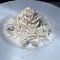 Феттучини с белыми грибами в Объект