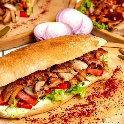 Донер в лепёшке в Istanbul shef doner 24 по цене 340 ₽