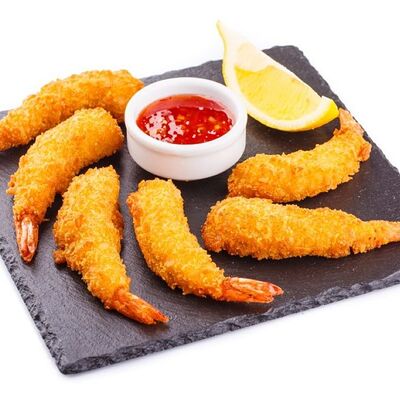 Креветки в темпуре в Love Rolls по цене 370 ₽