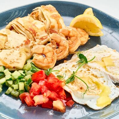 Комбо-завтрак с креветкамив Гуленьки на Комсомольском по цене 880 ₽