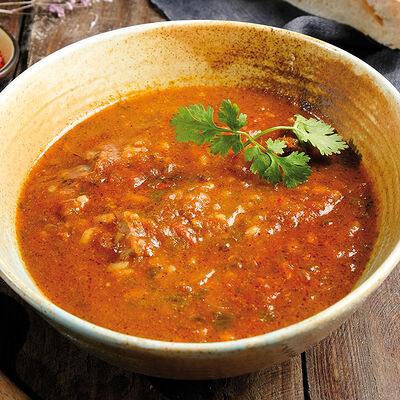 Харчо с говядиной в Гамарджоба по цене 590 ₽