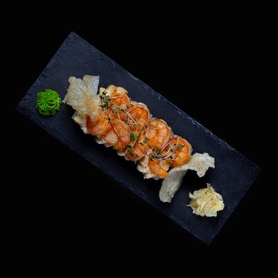 Тигровая креветка Рисовые чипсы в Roof Panorama Cafe по цене 520 ₽