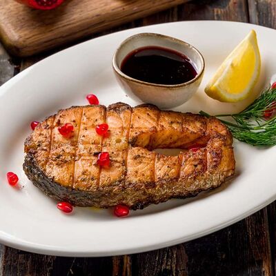 Лосось на мангале в Lavash по цене 1450 ₽