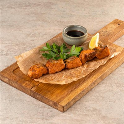 Шашлык из форели в Аджикинежаль по цене 915 ₽