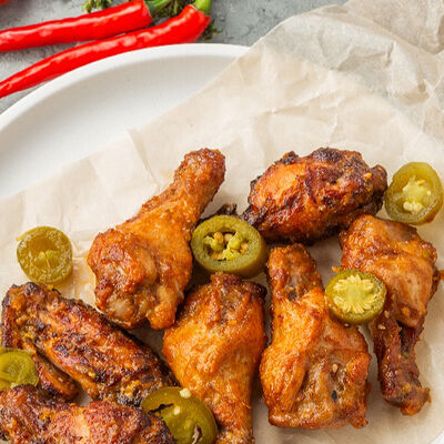 Крылья Инферно 5 шт. в Вкусный цыпленок по цене 359 ₽