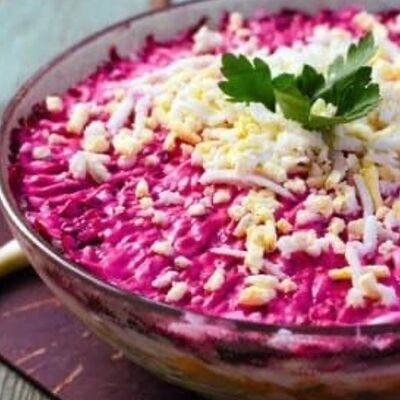 Сельдь под шубойв На углях по цене 545 ₽