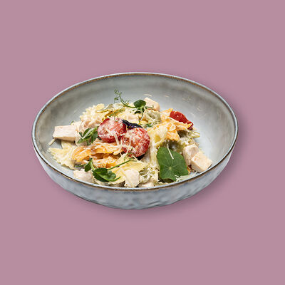 Паста с цыпленком в Додома по цене 435 ₽