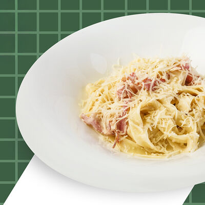Паста карбонара в Яем по цене 593 ₽