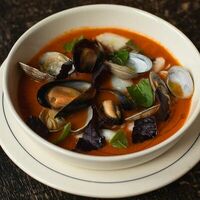 Каччукко с морепродуктами в Mamie bistro